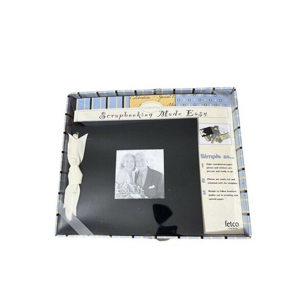 Fetco CELEBRATION Kit "Scrapbooking Made Easy" 130 Pieces Template Stickers 2003 - Picture 1 of 7